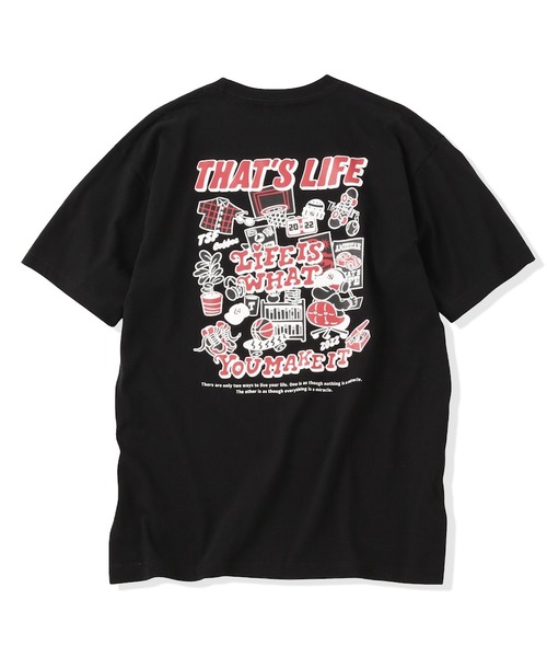 セール】That's life DAILY CHAOS Tee 半袖 Tシャツ 夏服