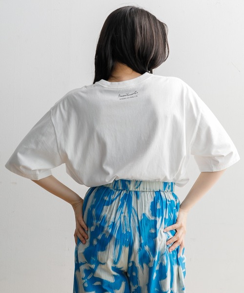 AMERICAN RAG CIE(アメリカンラグシー)の「【MEN , WOMEN】for BAYFLOW BANANA YAMAMOTO TEE 1(Tシャツ/カットソー・メンズ・ブラック/ホワイト・L/M)」の12枚目の写真