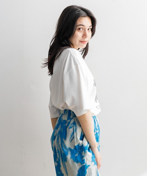 AMERICAN RAG CIE(アメリカンラグシー)の「【MEN , WOMEN】for BAYFLOW BANANA YAMAMOTO TEE 1(Tシャツ/カットソー・メンズ・ブラック/ホワイト・L/M)」の11枚目の写真