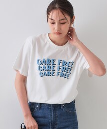 カラーロゴTシャツ【洗濯機洗い可】