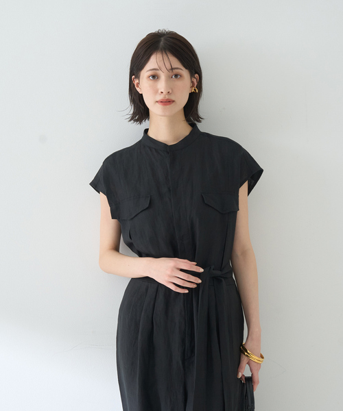 美品 ティッカ コンビネゾン 24SS セール】【TICCA/ティッカ】 リネンコンビネゾン（つなぎ