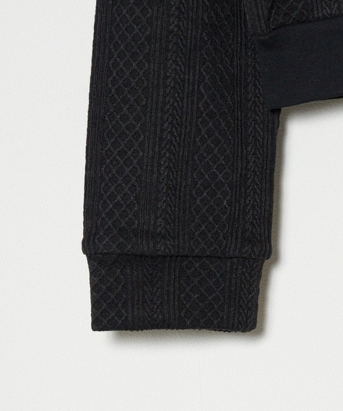 ROOPTOKYO(ループトウキョウ)の「POLO KNIT /長袖ニットポロ ショート丈 ワンポイント刺繍(ポロシャツ・レディース・ネイビー/ブラック/クリーム・S/M)」の22枚目の写真