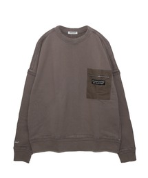 UNDERCOVER ダークグレー ダメージ加工スウェット SUPERTHANKS トレーナー スウェット フロントプリント ダメージ