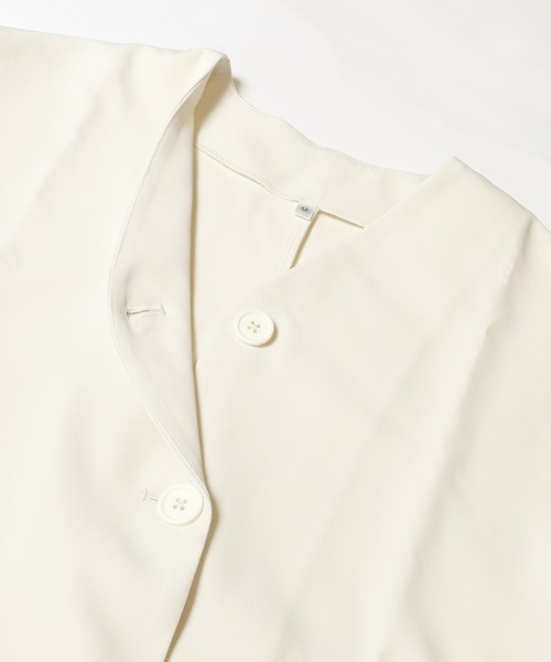 coca（coca）（コカ）の「フレンチスリーブジレ（ベスト・レディース・アイボリー/ブラック・L/M）」の16枚目の写真