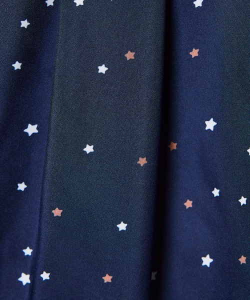DOUBLE STANDARD CLOTHING（ダブルスタンダードクロージング）の「ポリエステルサテン 星柄シャツ（シャツ/ブラウス・レディース・ネイビー・38/36）」の12枚目の写真