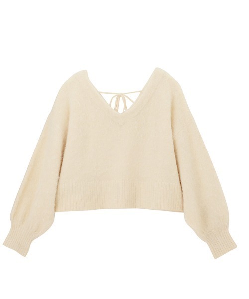 RANAN（ラナン）の「シャギーニット×キャミワンピースセット（ワンピース・レディース・ホワイト系/グレー系/ライトグレー系・M/L/LL）」の19枚目の写真