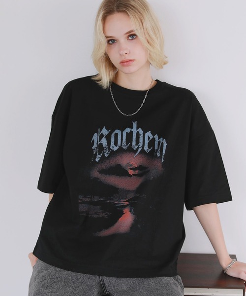 ROCHEM(ローシェン)の「ヴィンテージデザイングラフィックTシャツ(Tシャツ/カットソー・メンズ・ブラック系2/ブラック系4/ブラック系1/ブラック系3・XS/S/M/L)」の3枚目の写真
