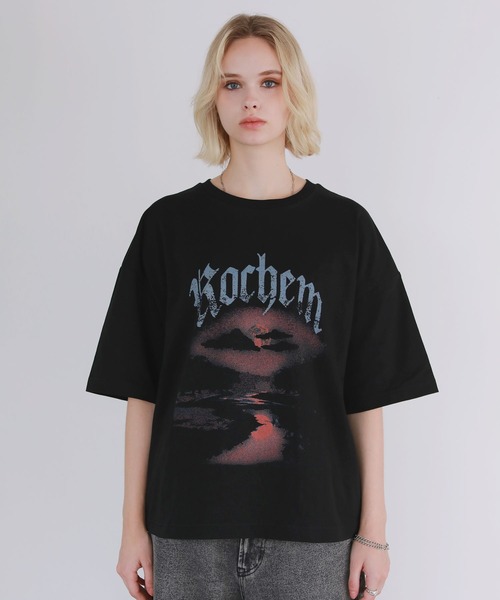 ヴィンテージデザイングラフィックTシャツ（Tシャツ/カットソー