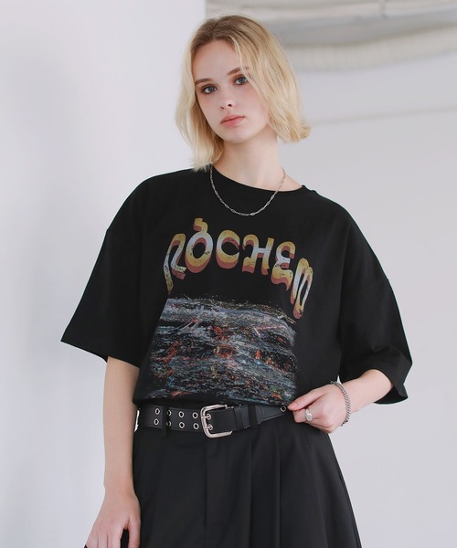 ヴィンテージデザイングラフィックTシャツ（Tシャツ/カットソー