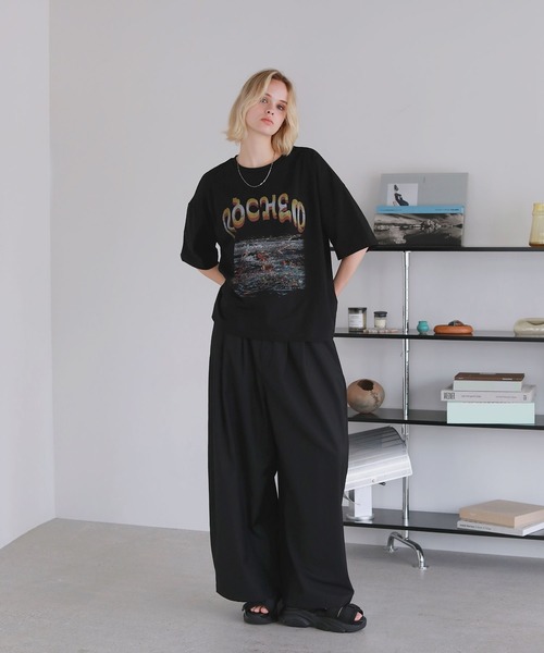 ROCHEM(ローシェン)の「ヴィンテージデザイングラフィックTシャツ(Tシャツ/カットソー・メンズ・ブラック系2/ブラック系4/ブラック系1/ブラック系3・XS/S/M/L)」の14枚目の写真