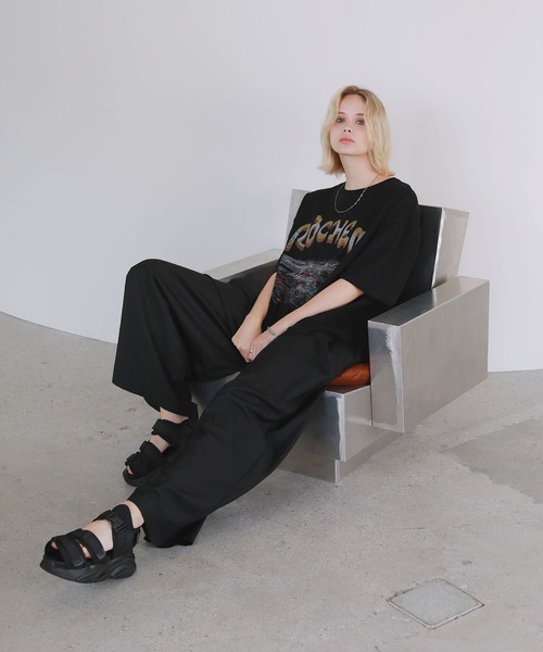 ROCHEM(ローシェン)の「ヴィンテージデザイングラフィックTシャツ(Tシャツ/カットソー・メンズ・ブラック系2/ブラック系4/ブラック系1/ブラック系3・XS/S/M/L)」の18枚目の写真
