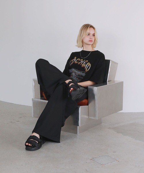 ROCHEM(ローシェン)の「ヴィンテージデザイングラフィックTシャツ(Tシャツ/カットソー・メンズ・ブラック系2/ブラック系4/ブラック系1/ブラック系3・XS/S/M/L)」の19枚目の写真