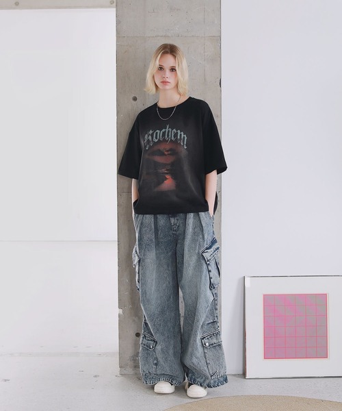 ヴィンテージデザイングラフィックTシャツ（Tシャツ/カットソー