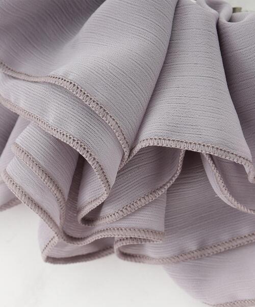 SHOO・LA・RUE（シューラルー）の「フリルバレッタ（その他ヘアアクセサリー・レディース・ブラウン系その他/ブラック/アイボリー/ダークブラウン・00）」の8枚目の写真