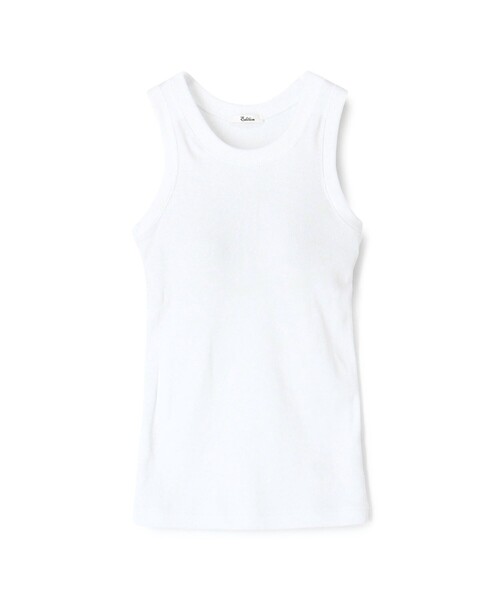EDITION（エディション）の「Edition × OUR WACOAL CUP IN TANK TOP（タンクトップ・レディース・ホワイト/ブラック・34/36）」の2枚目の写真