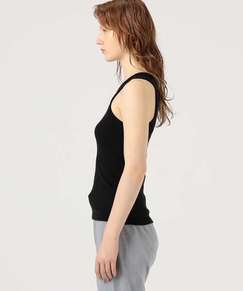 EDITION（エディション）の「Edition × OUR WACOAL CUP IN TANK TOP（タンクトップ・レディース・ホワイト/ブラック・34/36）」の11枚目の写真