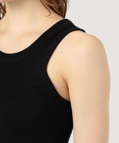 EDITION（エディション）の「Edition × OUR WACOAL CUP IN TANK TOP（タンクトップ・レディース・ホワイト/ブラック・34/36）」の7枚目の写真
