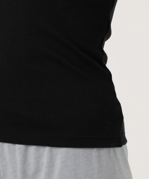 EDITION（エディション）の「Edition × OUR WACOAL CUP IN TANK TOP（タンクトップ・レディース・ホワイト/ブラック・34/36）」の5枚目の写真