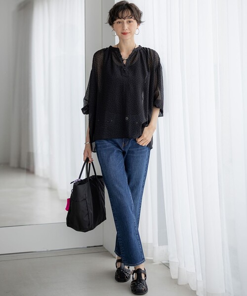 RED CARD TOKYO×23区】スリムストレート デニム パンツ（デニムパンツ