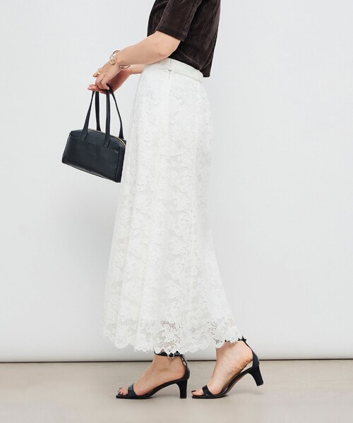 セール】ウォッシャブルレースマーメイドスカート（スカート