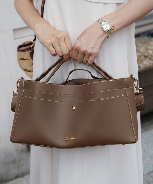 le reve vaniller(ル レーヴ ヴァニレ)の「ポーチ ドリンクケース ベビーカーバッグ 3点セット le reve vaniller(ベビーカー/ベビーカー用品・レディース・ブラウン/グレイッシュベージュ・フリー)」の20枚目の写真