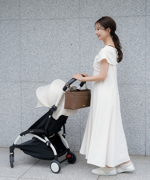 le reve vaniller(ル レーヴ ヴァニレ)の「ポーチ ドリンクケース ベビーカーバッグ 3点セット le reve vaniller(ベビーカー/ベビーカー用品・レディース・ブラウン/グレイッシュベージュ・フリー)」の22枚目の写真