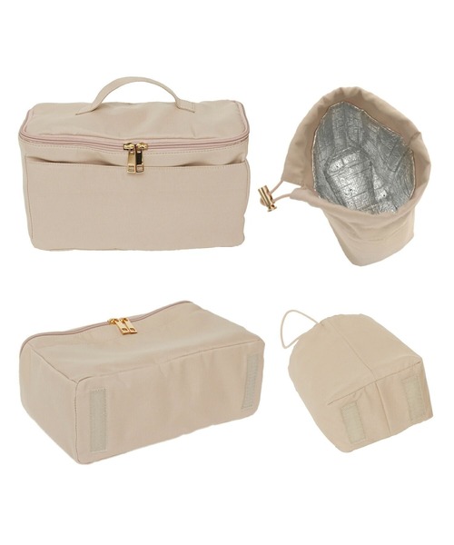 le reve vaniller(ル レーヴ ヴァニレ)の「ポーチ ドリンクケース ベビーカーバッグ 3点セット le reve vaniller(ベビーカー/ベビーカー用品・レディース・ブラウン/グレイッシュベージュ・フリー)」の12枚目の写真