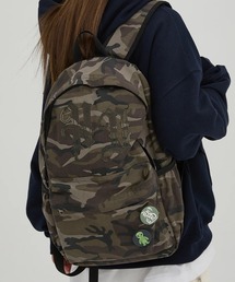 HOODHOOD（フッドフッド）の「【日本未発売/WEB限定】HOODHOOD(フッドフッド)/A4対応 アップリケ バックパック リュック/HD Logo Applique Backpack（バックパック/リュック・メンズ）」