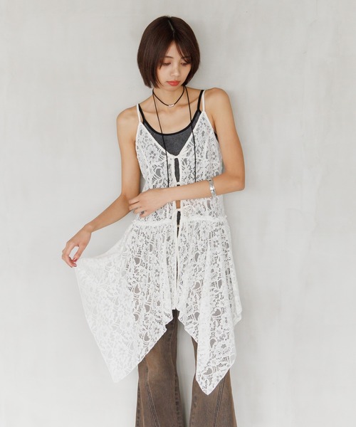 【RIBONページ】ワンちゃんズ大集合☆ rienda | オーバーカラーZIPフレアOP (ワンピース(ミニ