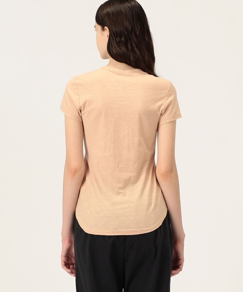 JAMES PERSE(ジェームスパース)の「スラブジャージー クルーネックTシャツ WUA3037(Tシャツ/カットソー・レディース・ライトピンク/ライトブルー・1/0)」の9枚目の写真