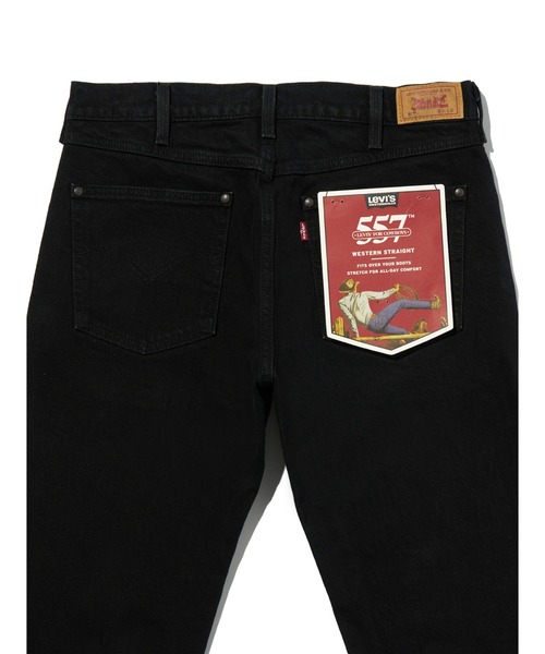 Levi's（リーバイス）の「Levi's/リーバイス 557(TM) ウエスタンストレートジーンズ（デニムパンツ・メンズ・ブラック/ブルー/ダークインディゴブルー/インディゴブルー・W28 L32/W29 L32/W30 L32/W31 L32/W32 L32/W33 L32/W34 L32/W36 L32）」の10枚目の写真