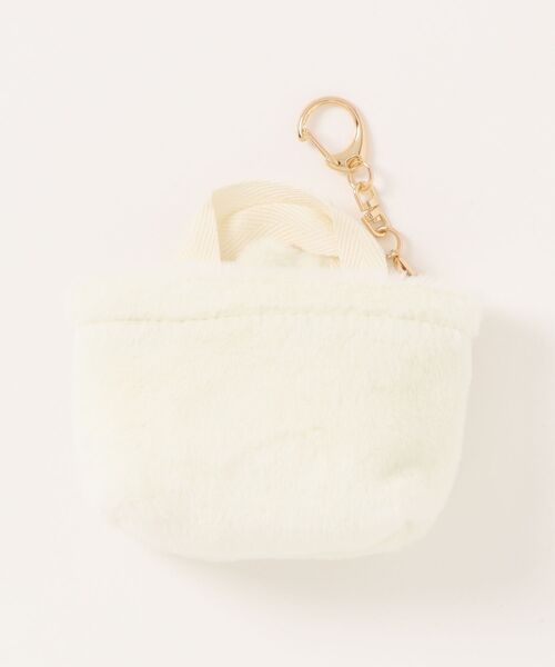 Dick Bruna(ディックブルーナ)の「BRUNA MINI FUR TOTE チャーム(キーホルダー・レディース・ホワイト/ブラウン・FREE)」の10枚目の写真