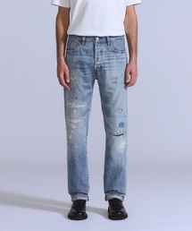 Levi's（リーバイス）の「Levi's/リーバイス BLUETAB(TM) 1980's 501(R) ジーンズ ライトインディゴ MADE IN JAPAN（デニムパンツ）」