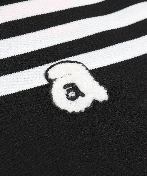 archivio(アルチビオ)の「<LADIES>ボーダー切替ニットポロシャツ(ニット/セーター・レディース・ブラック・S/M)」の16枚目の写真