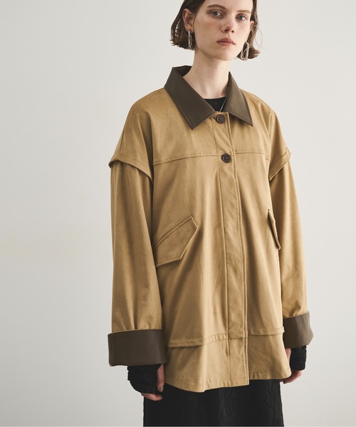  スエードジャケット FREAK'S STORE ブルゾン アウター Goat Leather スエード