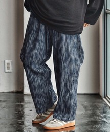 mp13966- Denim Jacquard Wide Straight Pants ワイドストレートパンツ(CAM25AW-012)