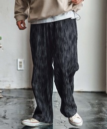 mp13966- Denim Jacquard Wide Straight Pants ワイドストレートパンツ(CAM25AW-012)