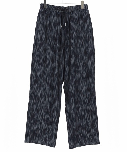CAMBIO(カンビオ)の「mp13966- Denim Jacquard Wide Straight Pants ワイドストレートパンツ(CAM25AW-012)(その他パンツ・メンズ・ブラック/ネイビー/ライトインディゴブルー・L/M/S)」の13枚目の写真