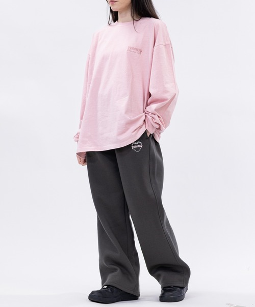 THRASHER（スラッシャー）の「【at】〔THRASHER/スラッシャー〕アソートアート ピグメント ロンT GONZ/SKATE GOAT/FLAME/HEART（Tシャツ/カットソー・メンズ・ネイビー/ピンク/ブラウン/チャコールグレー/ライトグレー系2/ライトグレー系1/ブラウン系2/ブラウン系1/グレー系2/ピンク系2/ピンク系1/グレー系1・MEDIUM/LARGE）」の22枚目の写真