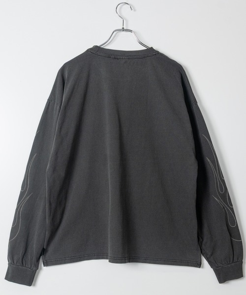 THRASHER（スラッシャー）の「【at】〔THRASHER/スラッシャー〕アソートアート ピグメント ロンT GONZ/SKATE GOAT/FLAME（Tシャツ/カットソー・メンズ・ネイビー/ピンク/ブラウン/チャコールグレー/ライトグレー系2/ライトグレー系1/ブラウン系2/ブラウン系1/グレー系2/ピンク系2/ピンク系1/グレー系1・MEDIUM/LARGE）」の22枚目の写真