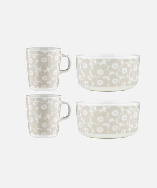 【オンライン限定】Pikkuinen Unikko /mug＆bowl set