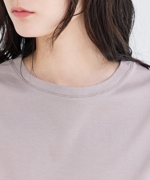 BIANCA（ビアンカ）の「【着回し抜群】エアリータックカットソー（Tシャツ/カットソー・レディース・ネイビー/グリーン/キャメル・38）」の20枚目の写真