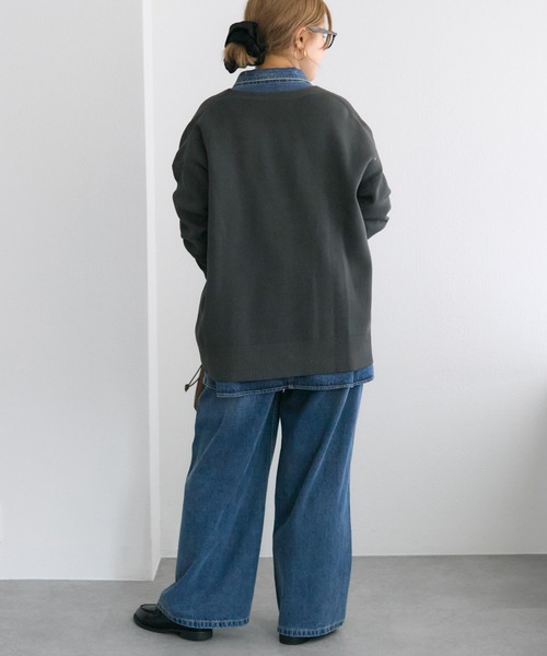 セール】【＠noricorico102企画】ヴィンテージライク デニムチュニック