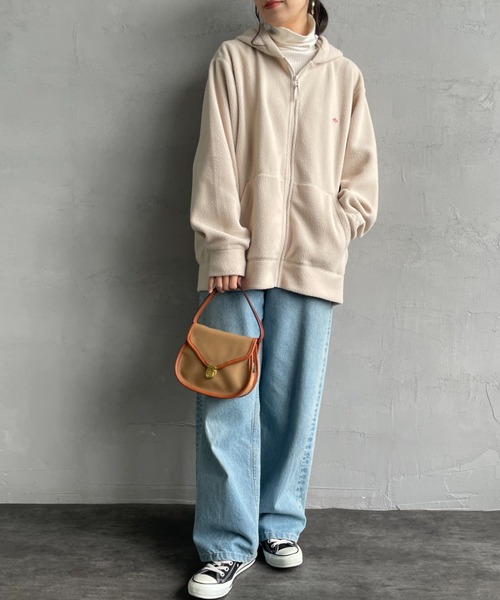 DANTON（ダントン）の「【WEB限定】[DANTON/ダントン] ポーラテック ボアフリースジップパーカー（その他アウター・レディース・ベージュ/アイボリー/ブラック・40/42）」の17枚目の写真