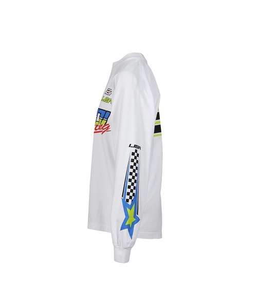 NUBIAN（ヌビアン）の「SPEEDI LONGSLEEVE（Tシャツ/カットソー・レディース・ホワイト・SMALL/MEDIUM/LARGE/XX-LARGE）」の2枚目の写真