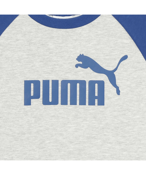 PUMA(プーマ)の「PUMA プーマ ボーイズ ESS MX クルー スウェット 120-160cm(スウェット・キッズ・ライトグレー/ブラック・140/150/160/130/120)」の5枚目の写真