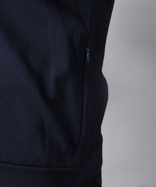 NOLLEY’S（ノーリーズ）の「【ACTIVE SECT】《限定展開》シルケットサーフニットボタンレスカーディガン 25AW（カーディガン/ボレロ・メンズ・ブルー/グレー/ネイビー・M/L/XL/S）」の13枚目の写真