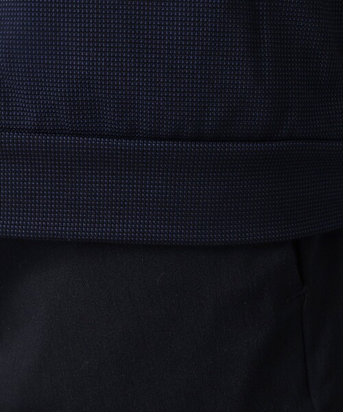 NOLLEY’S（ノーリーズ）の「【ACTIVE SECT】《限定展開》シルケットサーフニットボタンレスカーディガン 25AW（カーディガン/ボレロ・メンズ・ブルー/グレー/ネイビー・M/L/XL/S）」の14枚目の写真