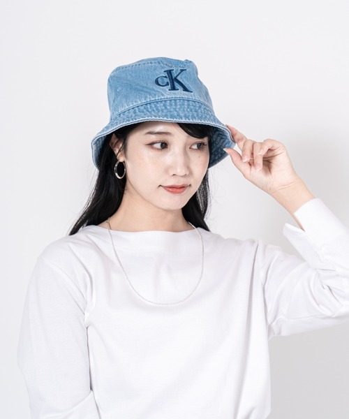 カルバンクライン ★デニムバケットハット 帽子 男女 Calvin Klein Jeans カルバンクラインジーンズ CALVIN KLEIN