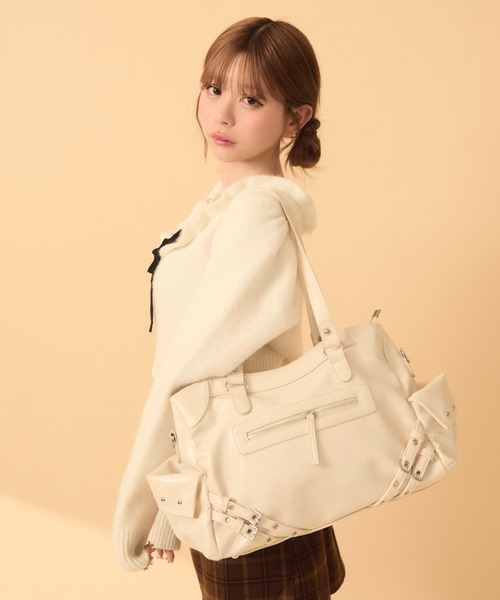 フロントフリルリボンニット（ニット/セーター）｜TITTY&CO.（ティ